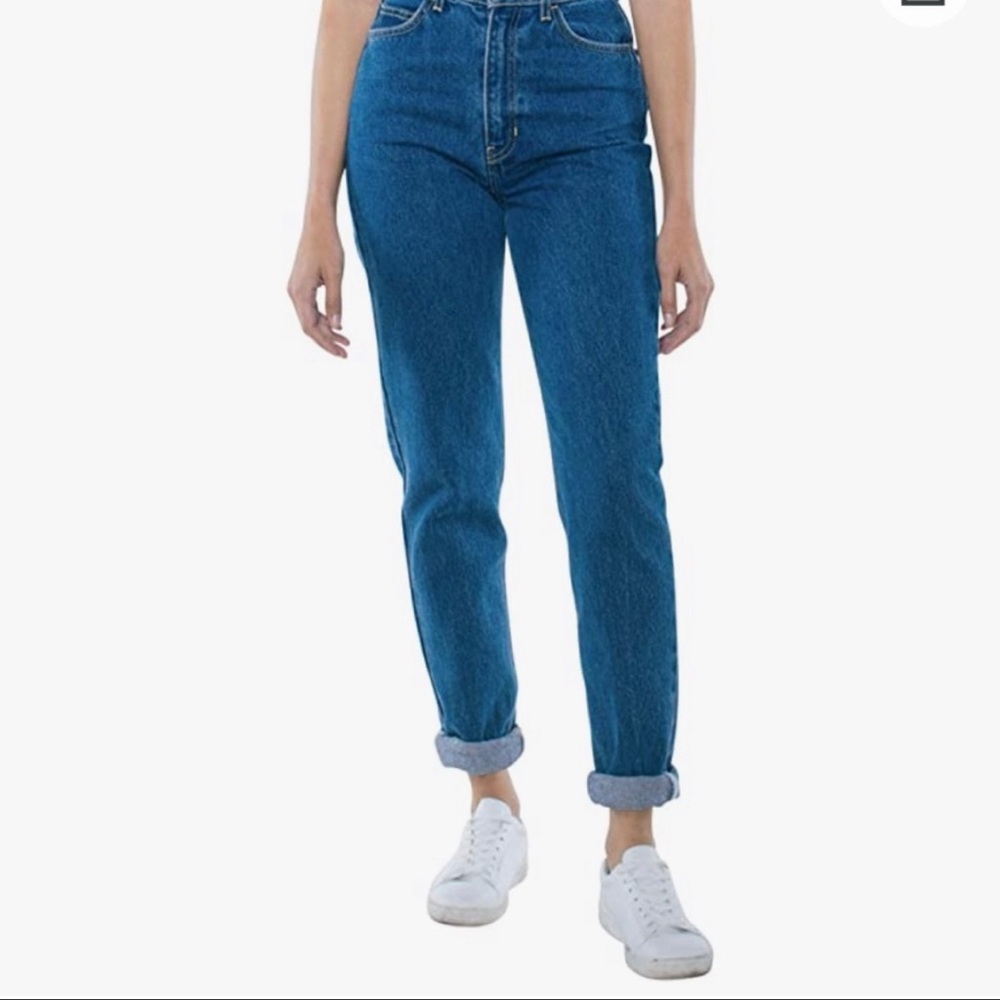 American Apparel High Waisted Jeans Size 24 NWOT